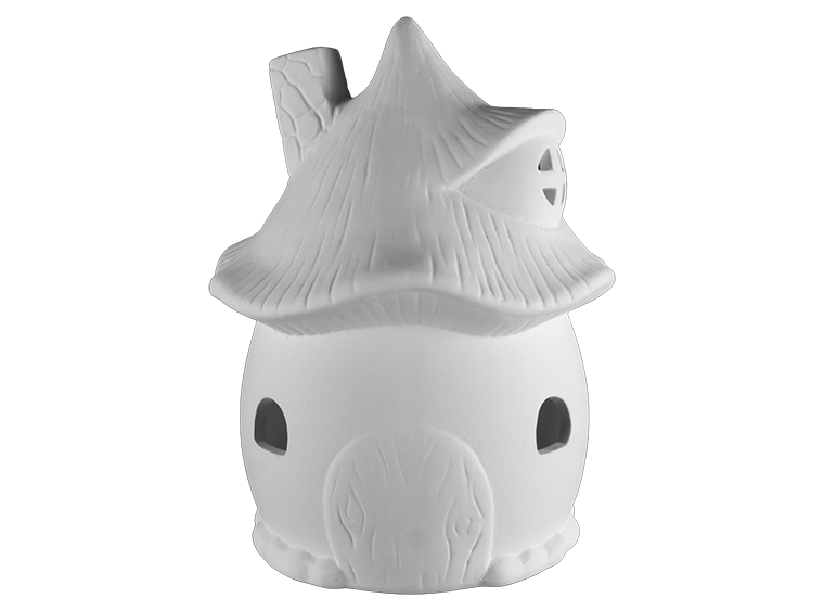 Bisque Stoneware Fairy House (Case of 1)