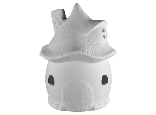 Bisque Stoneware Fairy House (Case of 1)