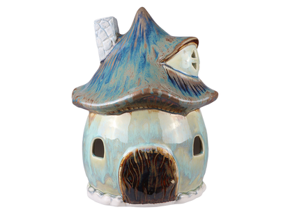 Bisque Stoneware Fairy House (Case of 1)