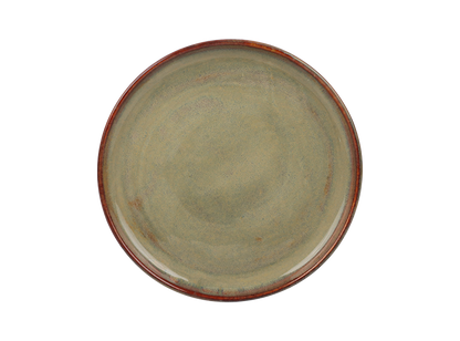 Bisque Stoneware Cooper Bread Plate (Case of 4)