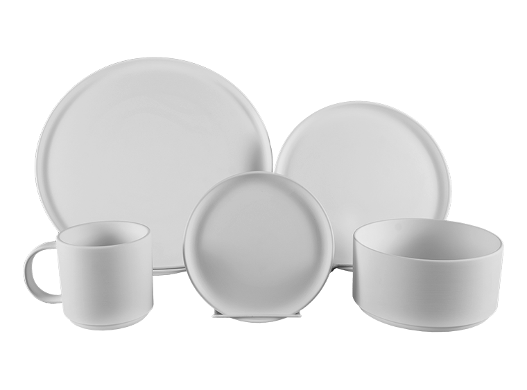 Bisque Stoneware Cooper Salad Plate (Case of 4)