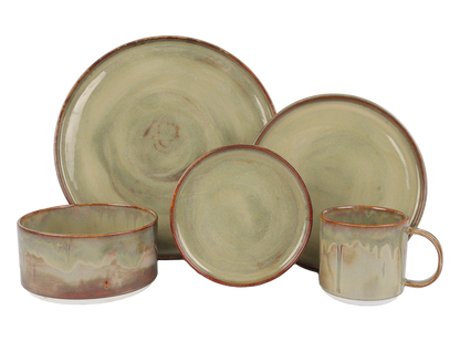 Bisque Stoneware Cooper Salad Plate (Case of 4)