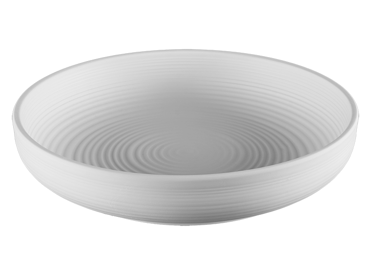 Bisque Stoneware Seine Pasta Plate (Case of 4)