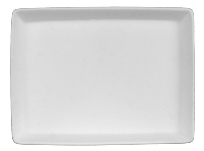 Bisque Stoneware Madison Rectangular Tray (Case of 4)