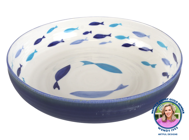 Bisque Stoneware Rhine Wide Serving Bowl (Case of 2)