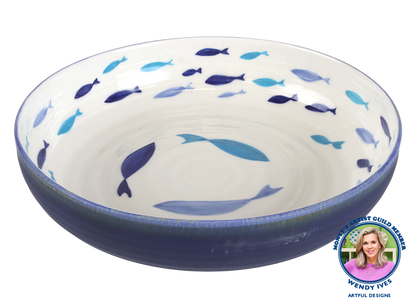 Bisque Stoneware Rhine Wide Serving Bowl (Case of 2)