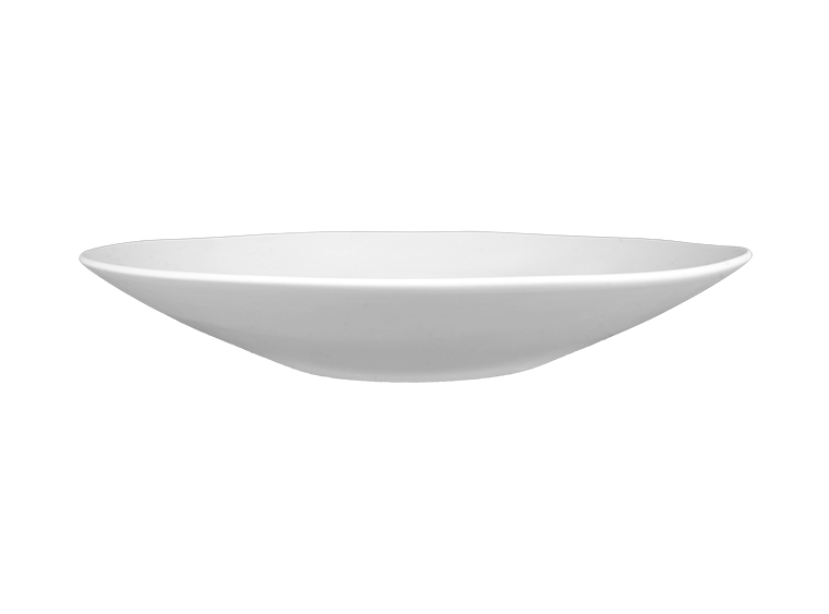 Bisque Stoneware Organic Wide Serving Bowl (Case of 4)