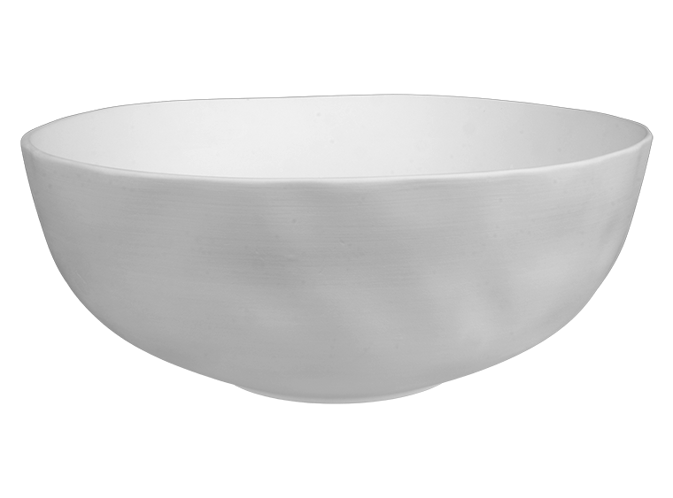 Bisque Stoneware Organic Serving Bowl (Case of 2)