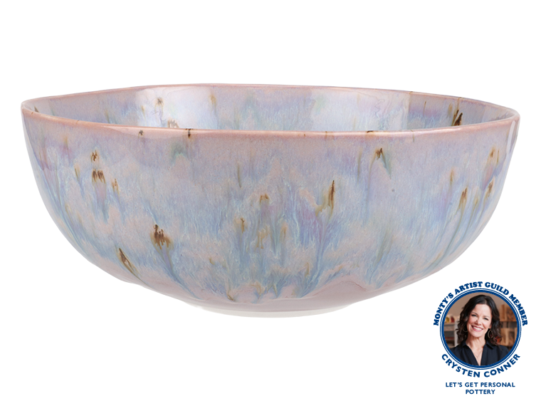 Bisque Stoneware Organic Serving Bowl (Case of 2)