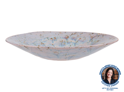 Bisque Stoneware XL Organic Serving Bowl (Case of 2)