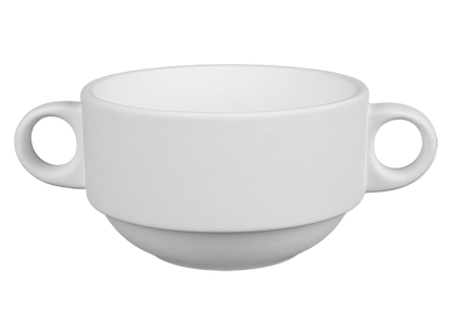 Bisque Stoneware Stackable Soup Bowl (Case of 6)