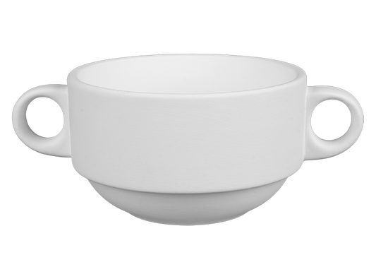 Bisque Stoneware Stackable Soup Bowl (Case of 6)