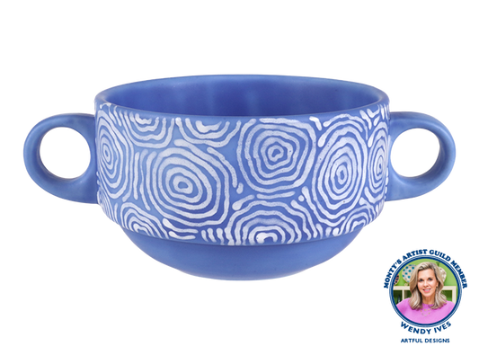 Bisque Stoneware Stackable Soup Bowl (Case of 6)