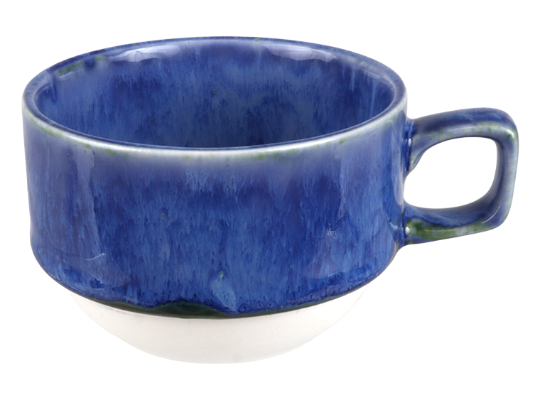 Bisque Stoneware Stackable Mug (Case of 6)