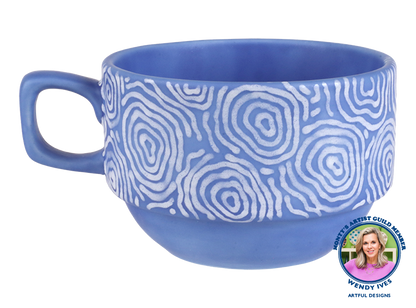 Bisque Stoneware Stackable Mug (Case of 6)