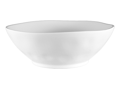 Bisque Stoneware Ashley Low Bowl (Case of 4)