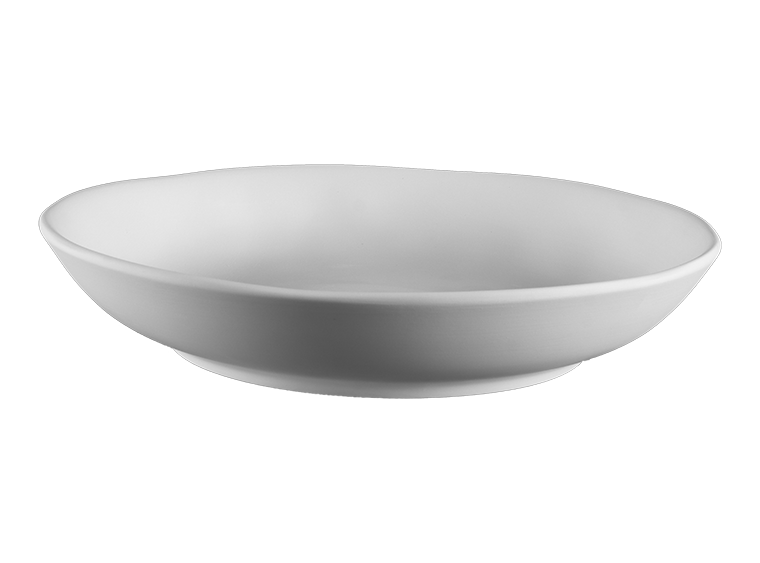Bisque Stoneware Ashley Salad Bowl (Case of 4)
