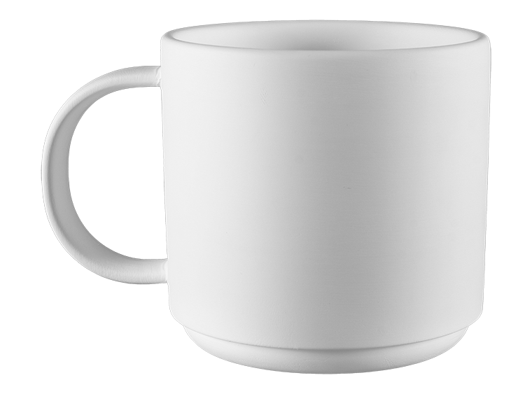 Bisque Stoneware Cooper Mug (Case of 4)