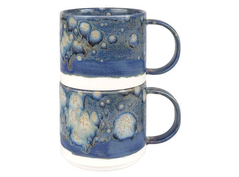 Bisque Stoneware Cooper Mug (Case of 4)