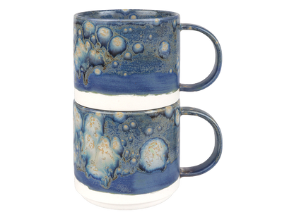 Bisque Stoneware Cooper Mug (Case of 4)