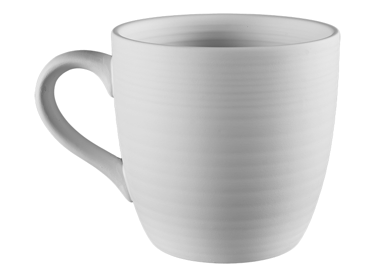 Bisque Stoneware Seine Mug (Case of 4)