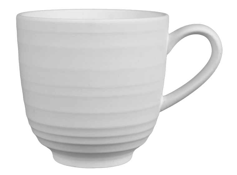 Bisque Stoneware Rhine Mug (Case of 4)