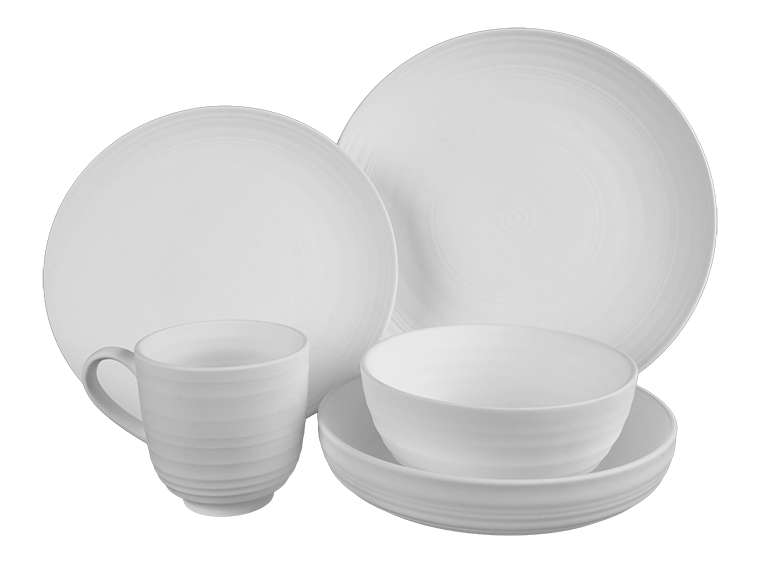 Bisque Stoneware Rhine Mug (Case of 4)