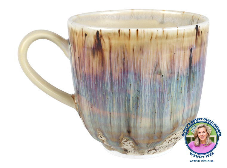 Bisque Stoneware Rhine Mug (Case of 4)