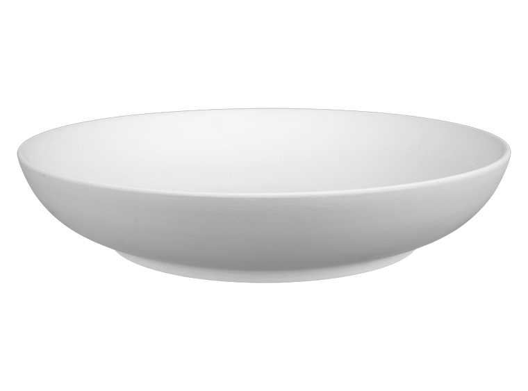 Bisque Stoneware Wide Serving Bowl (Case of 2)