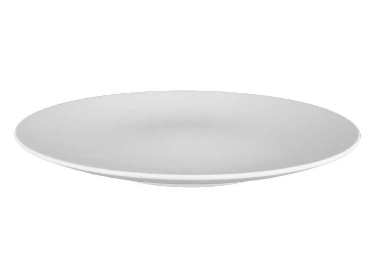 Bisque Stoneware Willow Charger Plate (Case of 4)