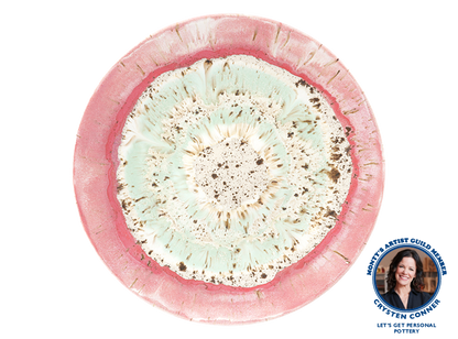 Bisque Stoneware Willow Charger Plate (Case of 4)