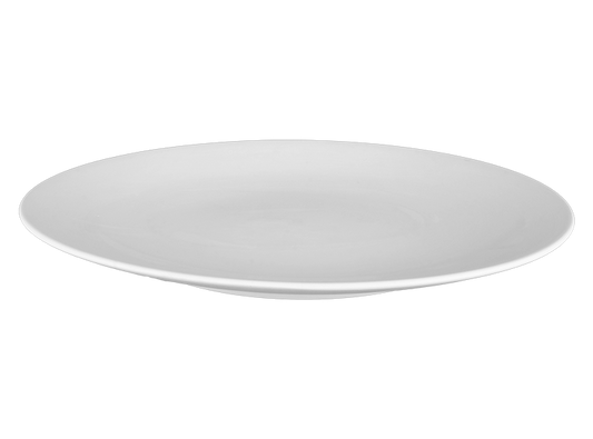 Bisque Stoneware Willow Dinner Plate (Case of 4)