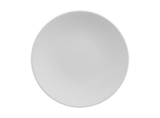 Bisque Stoneware Willow Bread Plate (Case of 6)