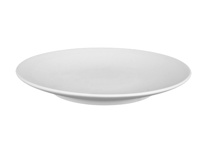 Bisque Stoneware Willow Bread Plate (Case of 6)