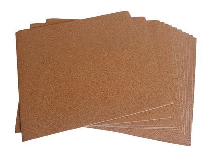 Self-Adhesive Cork Backing - 8" Square (Case of 12)
