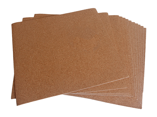 Self-Adhesive Cork Backing - 8" Square (Case of 12)