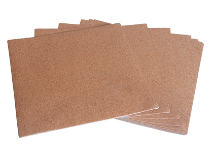 Self-Adhesive Cork Backing - 6" Square (Case of 12)