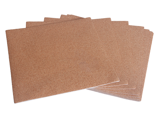 Self-Adhesive Cork Backing - 6" Square (Case of 12)