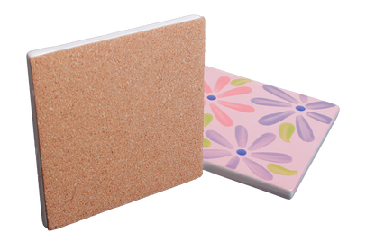 Self-Adhesive Cork Backing - 6" Square (Case of 12)