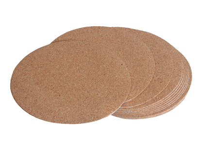 Self-Adhesive Cork Backing - 4.25" Circle (Case of 12)