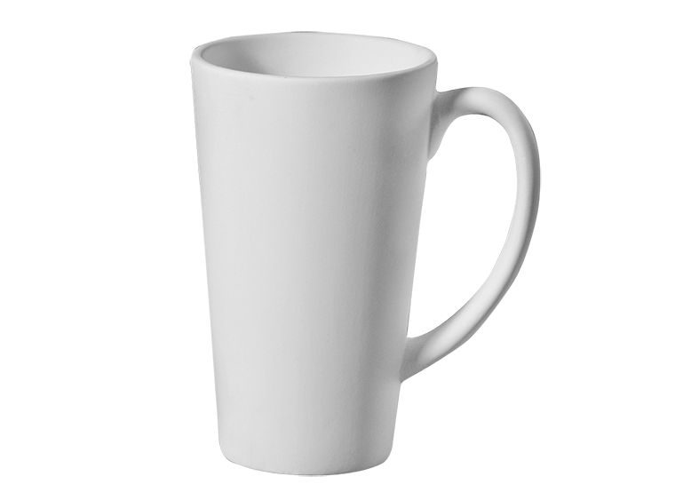 Bisque Stoneware Latte Cup (Case of 6)