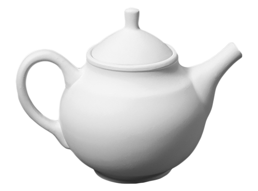 Bisque Stoneware Teapot (Case of 3)