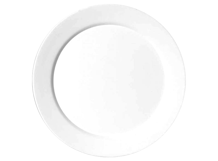 Bisque Stoneware Modern Dinner Plate (Case of 6)