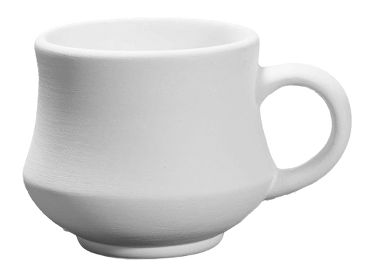 Bisque Stoneware Hippy Mug (Case of 6)