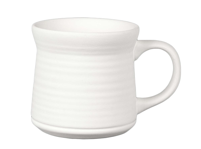 Bisque Stoneware Joe Mug (Case of 6)