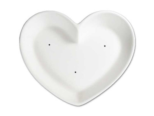 Small Heart Dish Slump Mold (Case of 1)