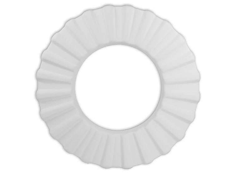 Round Rippled Drop Out Mold (Case of 1)