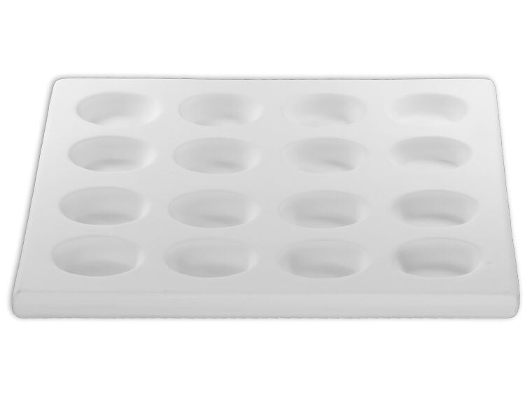 16 Piece Oval Cube Tray (Case of 1)