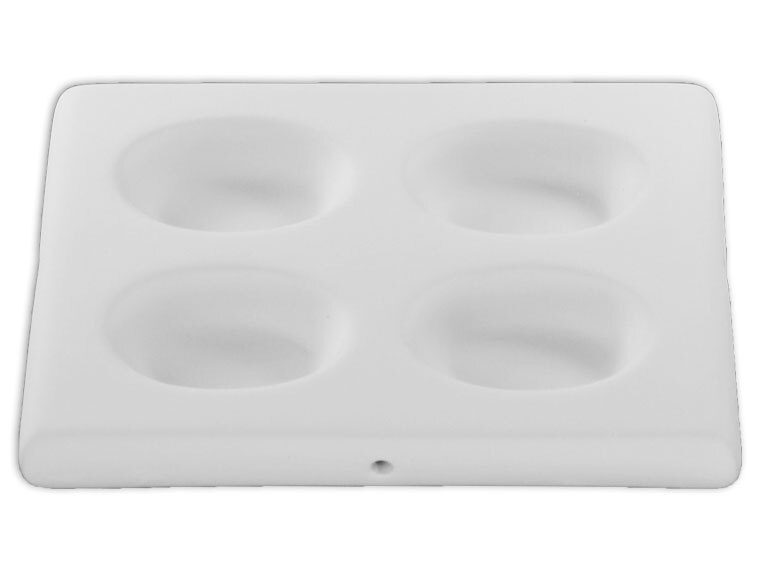 4 Piece Oval Cube Tray (Case of 1)