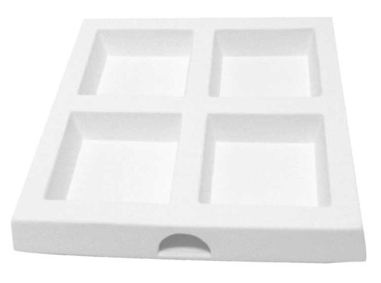 4 Square Sectional Mold (Case of 1)